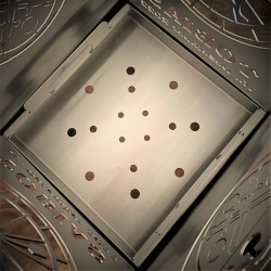 Feuerkorb Aschekasten Detail